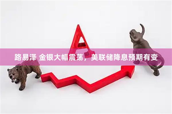 路易泽 金银大幅震荡，美联储降息预期有变