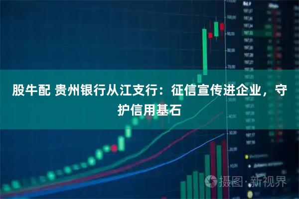 股牛配 贵州银行从江支行：征信宣传进企业，守护信用基石